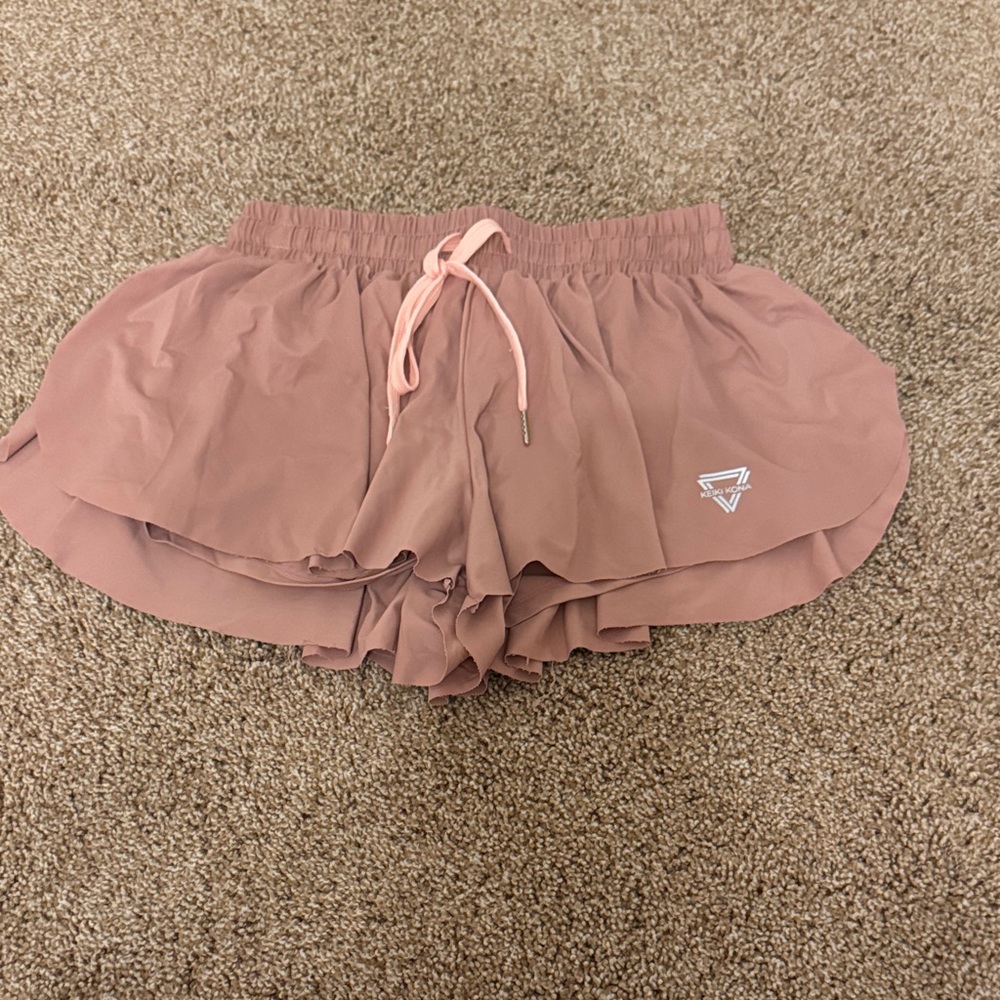 Blush Athletic Shorts for Women